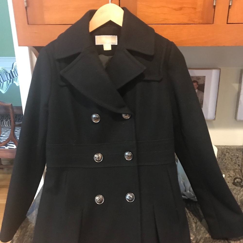 Michael Kors Black Wool Women's coat